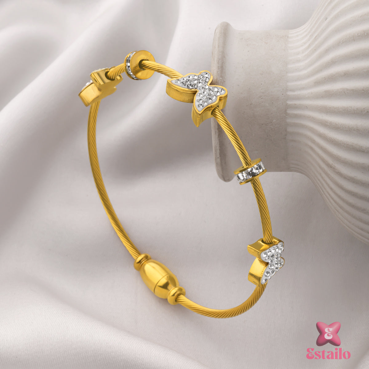 Fluttering Sparkle Bracelet