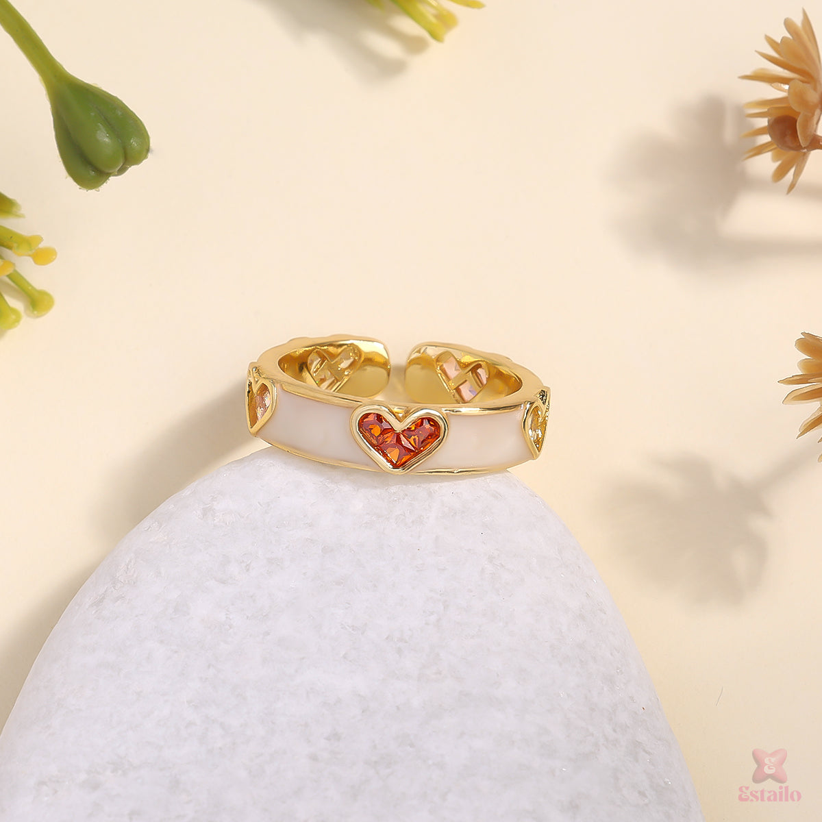 Pretty Heart Ring