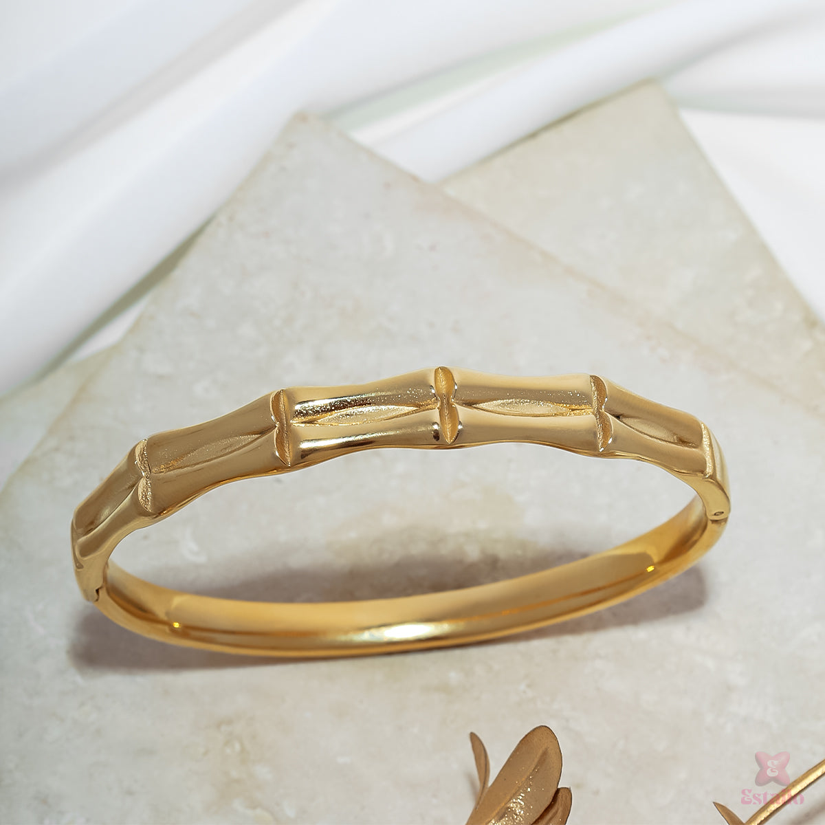 Golden Grove Cuff Bracelet