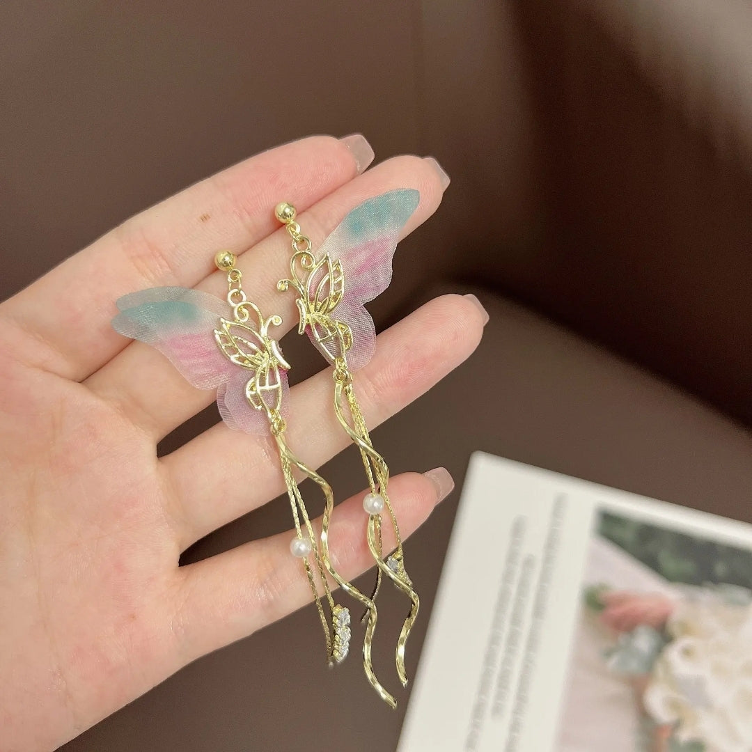 Sunset Sky Butterfly Earrings