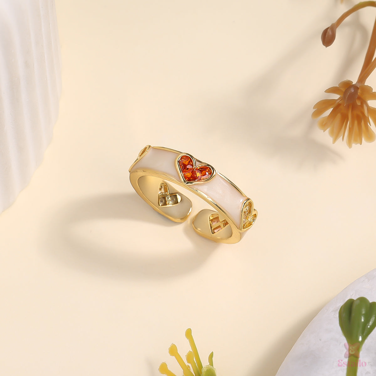 Pretty Heart Ring