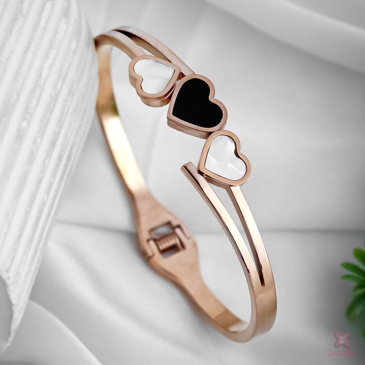 Love Trio Bangle Bracelet