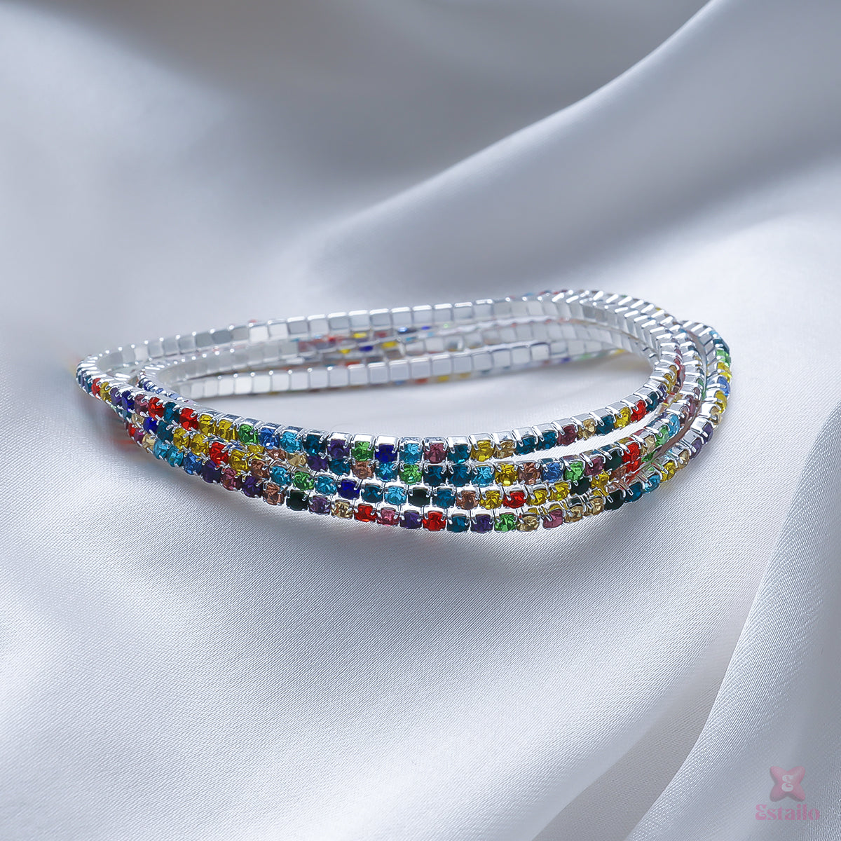 Rainbow Rizz Stretchable Bracelet
