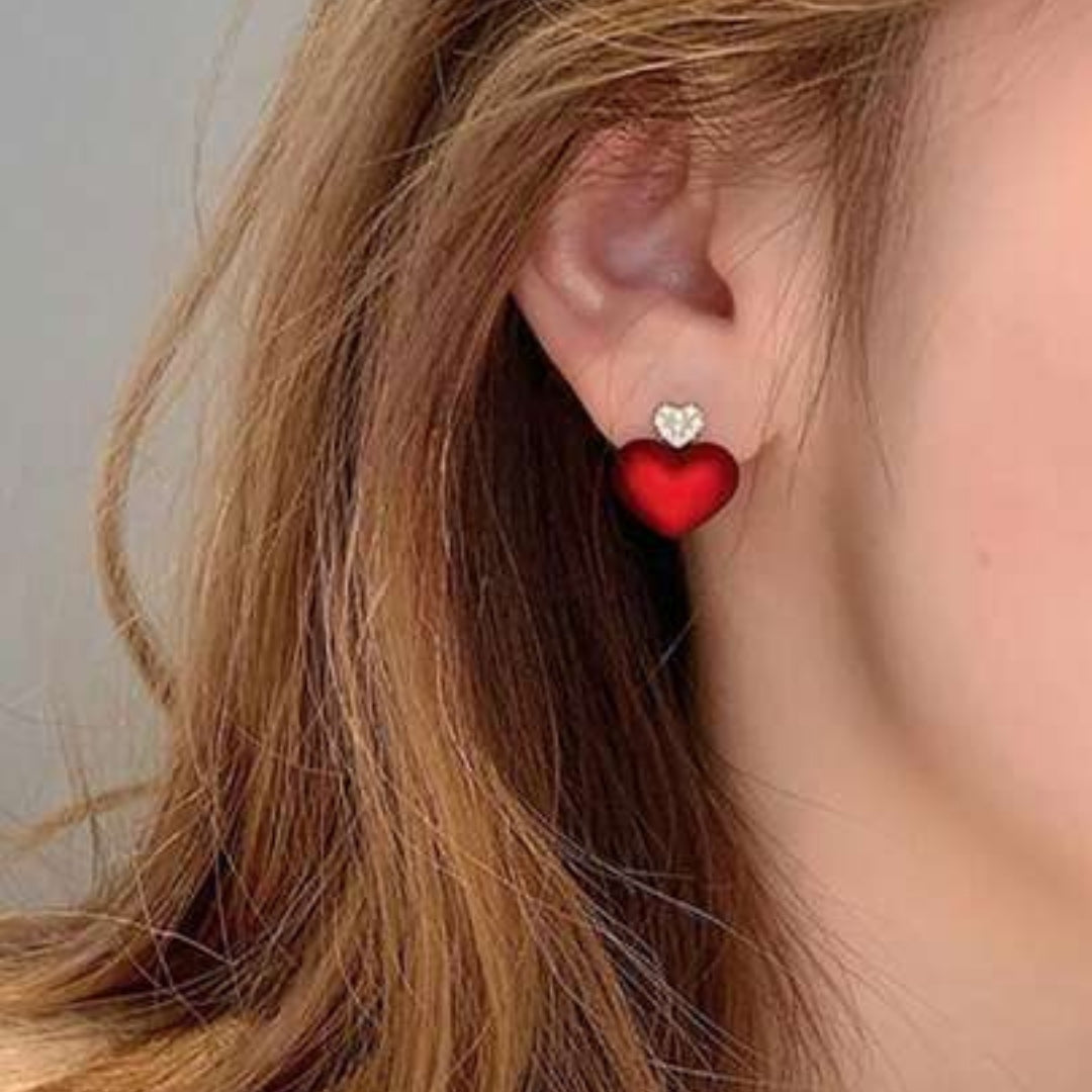 Velvet Love Hoops Earrings