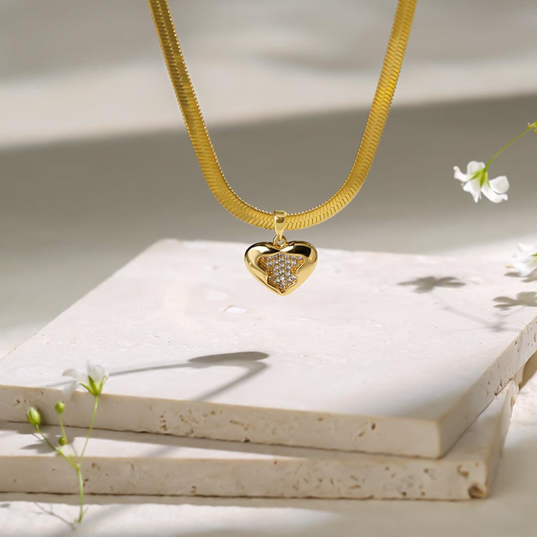 Elegant Heart Necklace