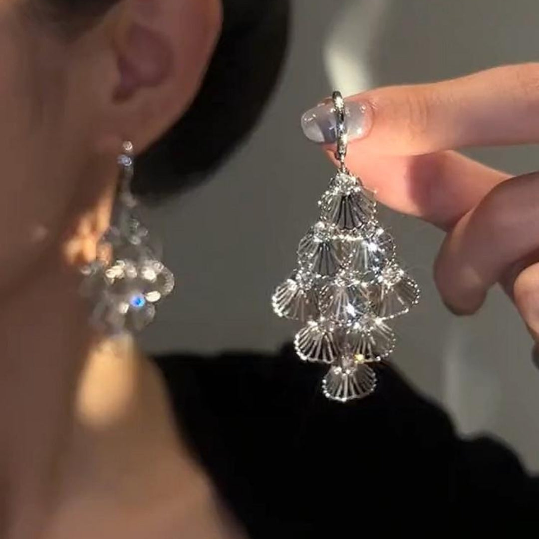 Art Deco Cascade Earrings