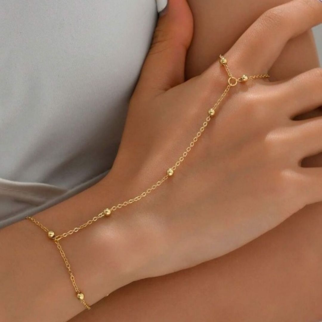 Zion Dainty Hand-Chain Bracelet