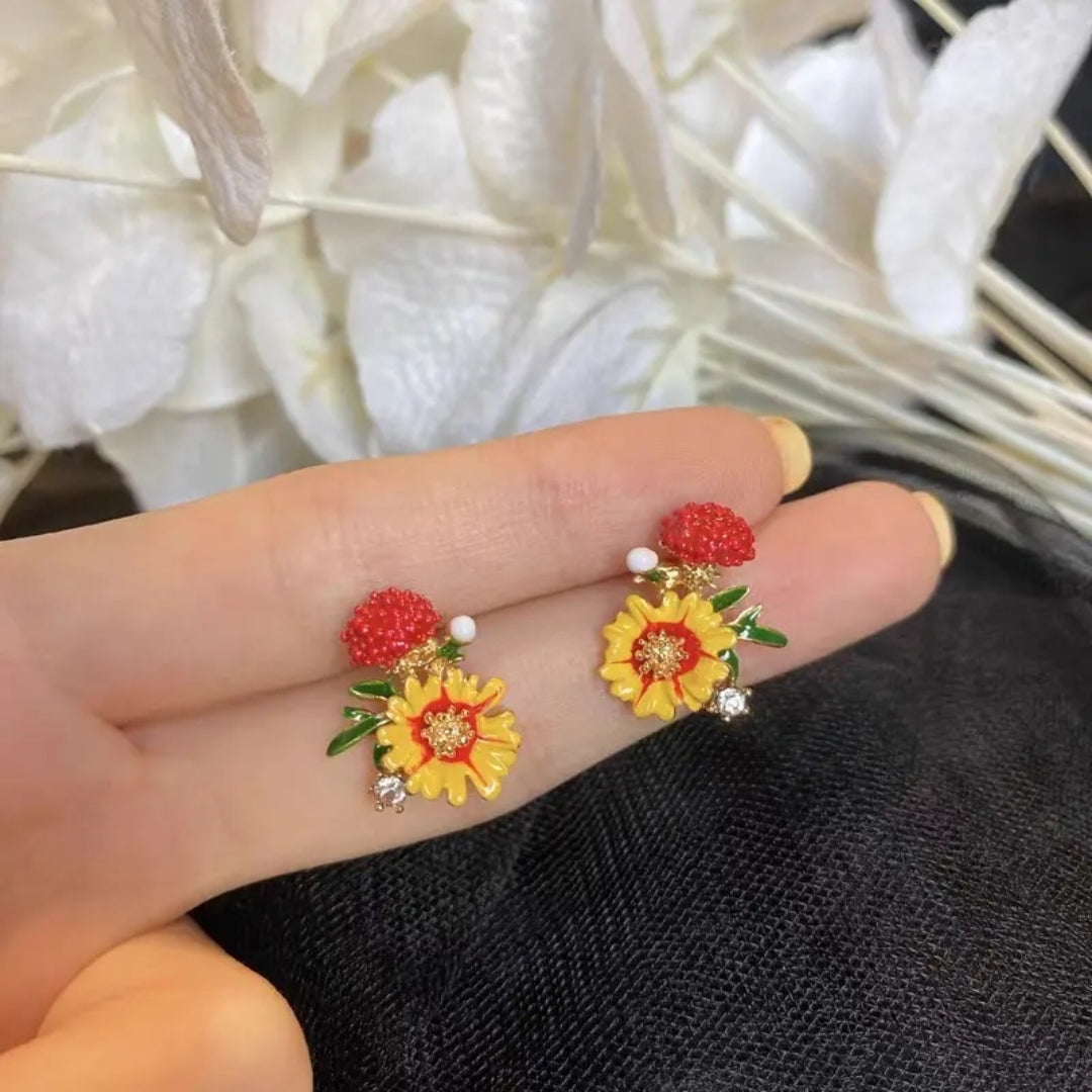 Sunshine Blossom Earrings