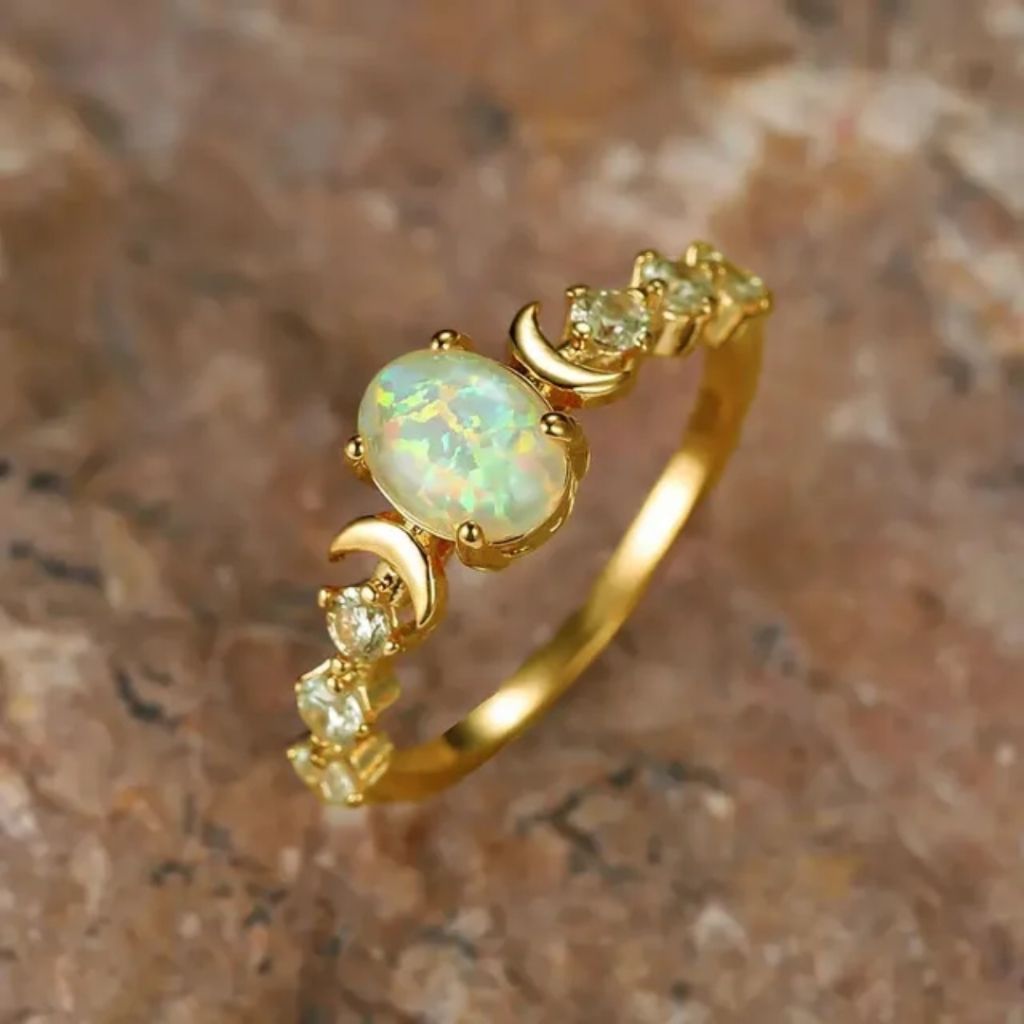 Celestial Curve Ring