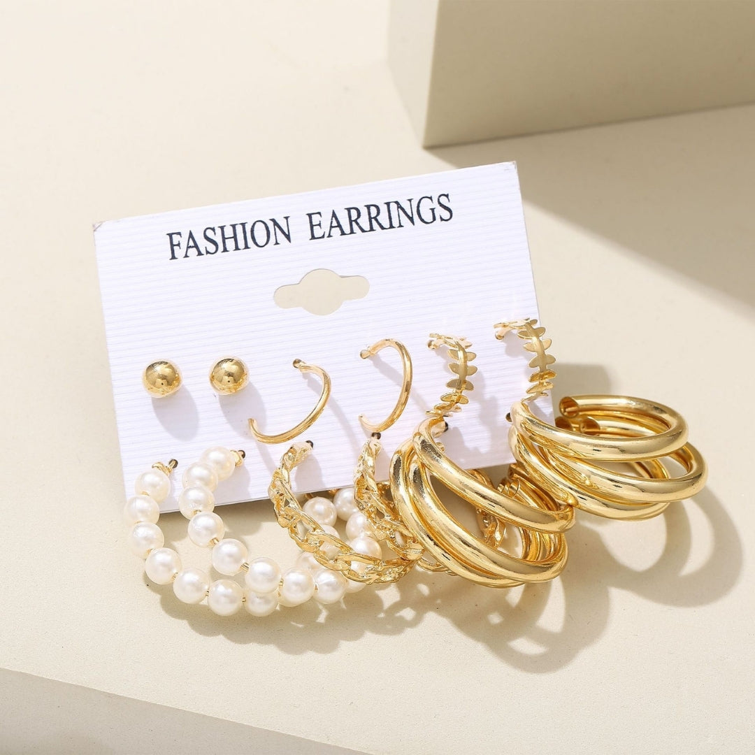 Golden Goddess Combo Earring