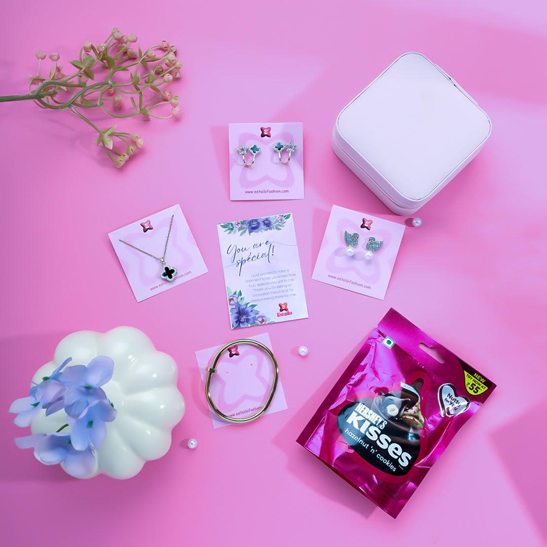 For The Special Crush Gift Hamper + Jewellery Organiser
