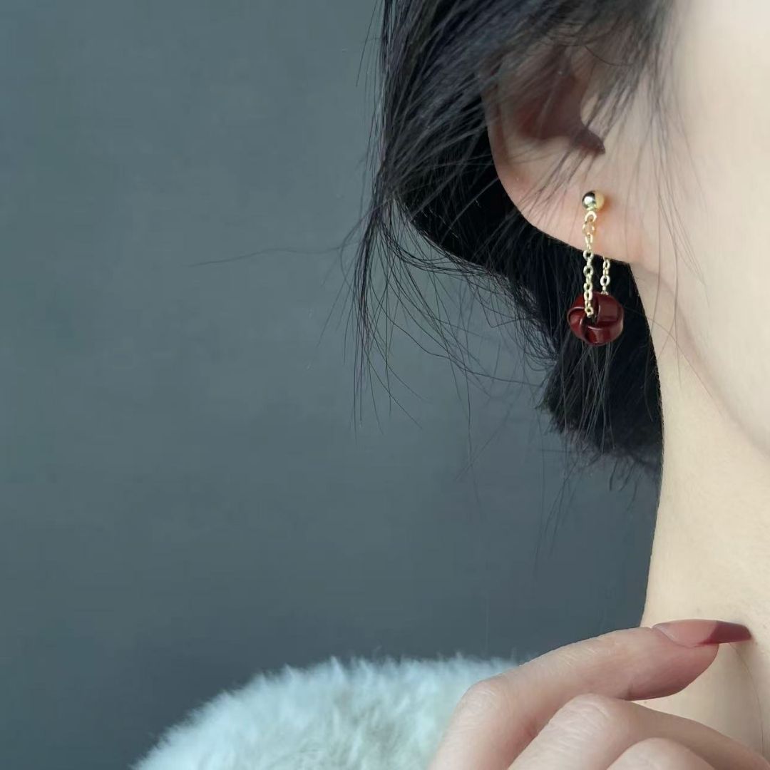 Rosetta Chain Drops Earrings