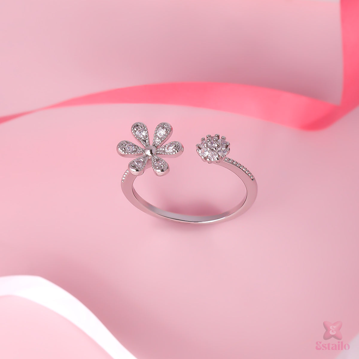 Celeste Blossom Ring