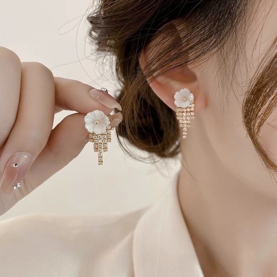 Blooming Sweetly Dangles Earrings