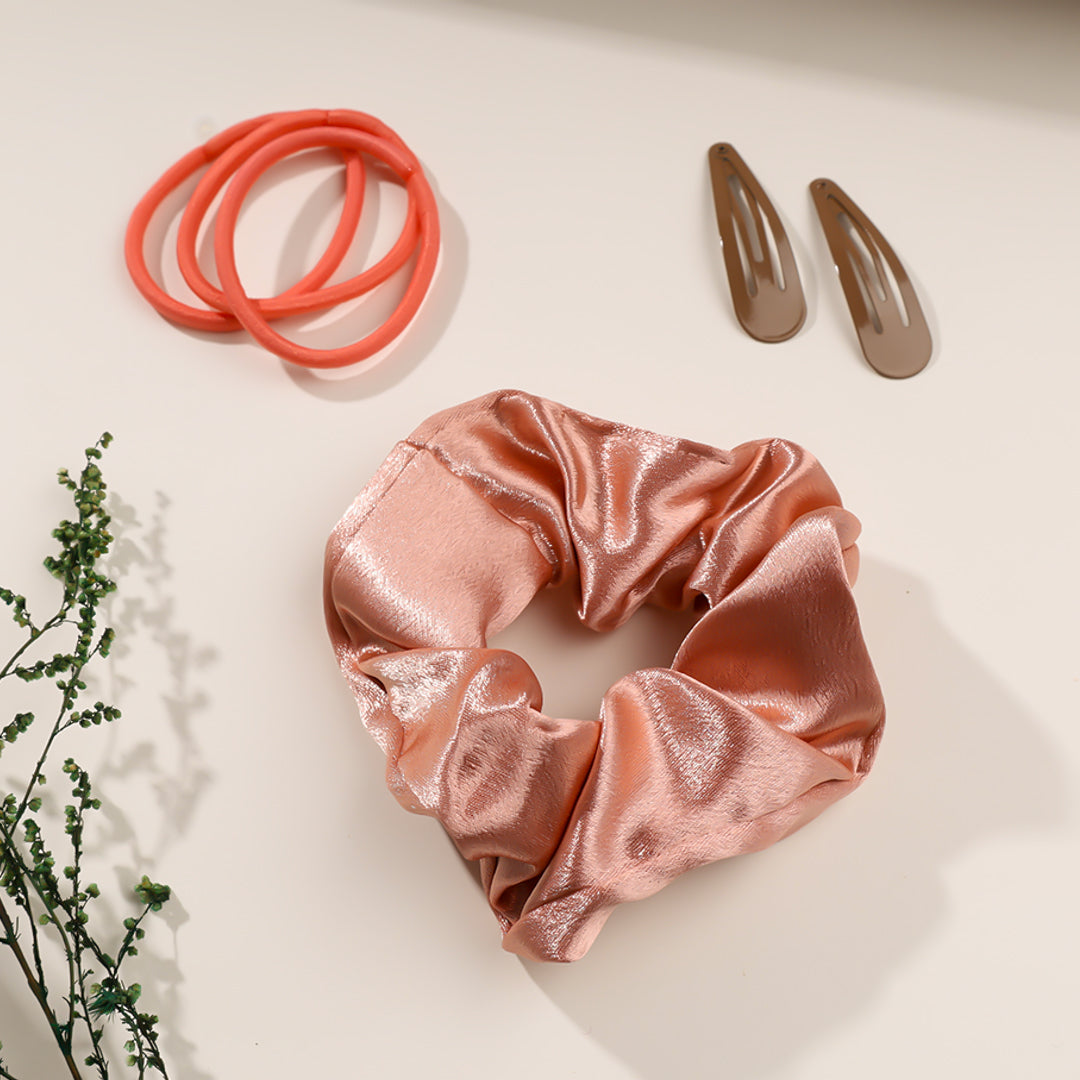 Peachy Gleam Hair Accessories Set