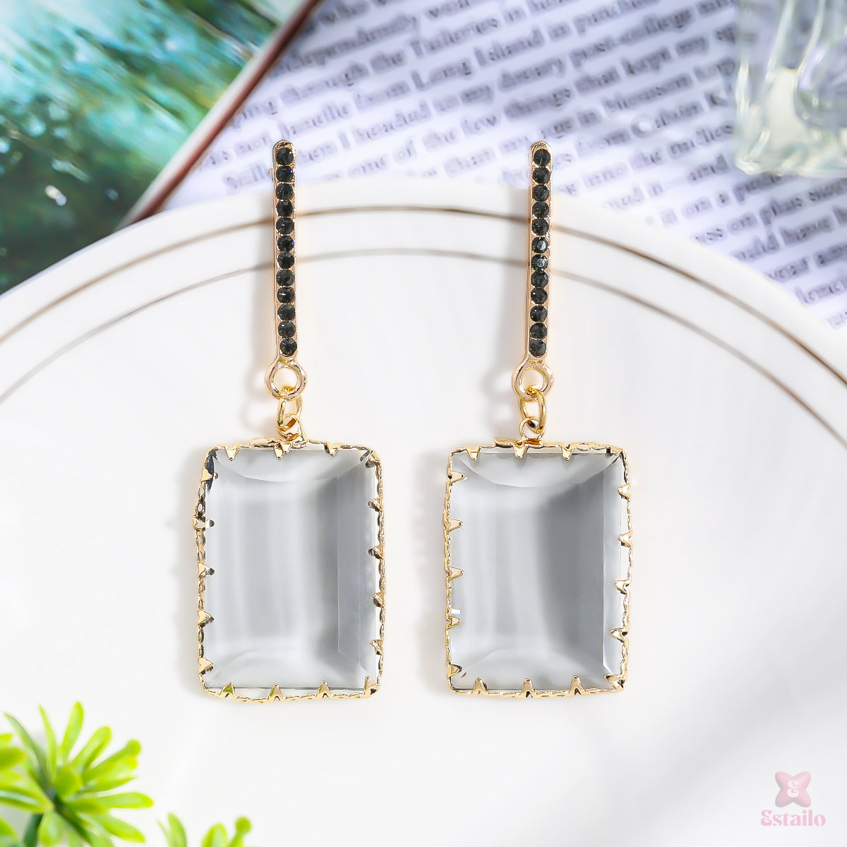 Refined Crystal Earrings