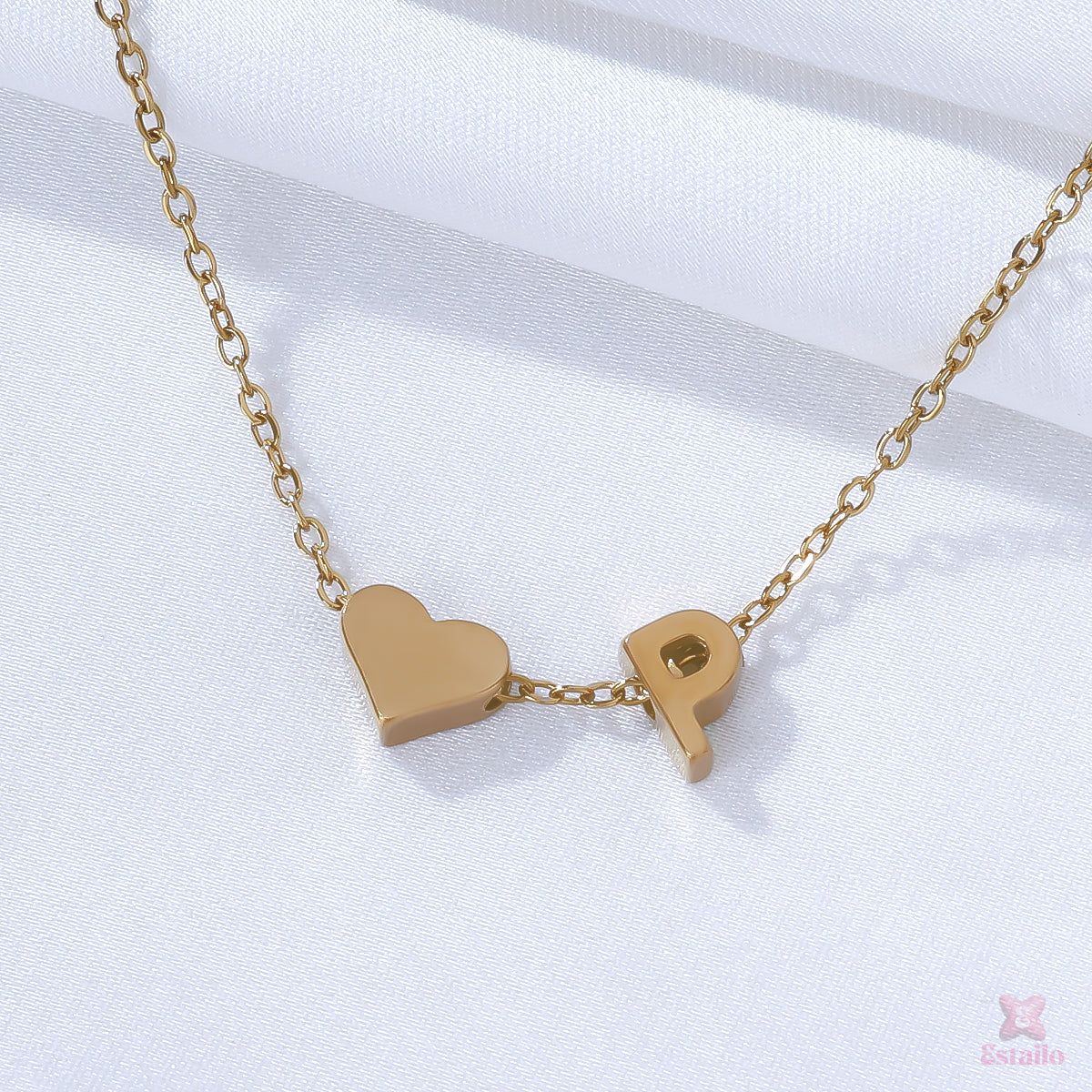 P Heart Neckpiece