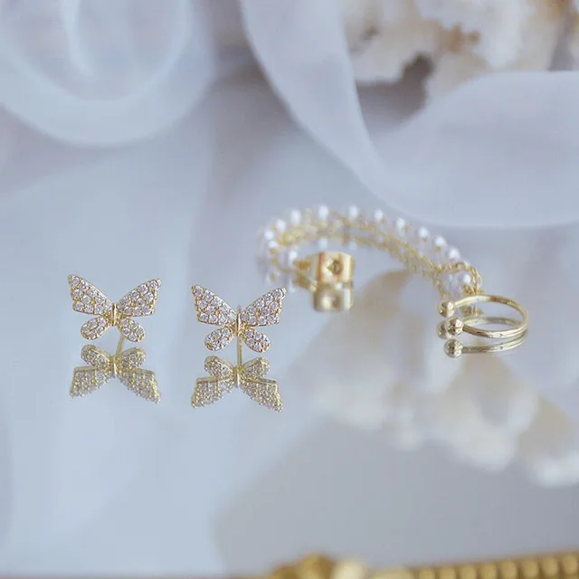 Social Butterfly Earcuff (Single Ear)