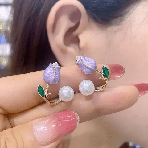 Bloom Halo Earring