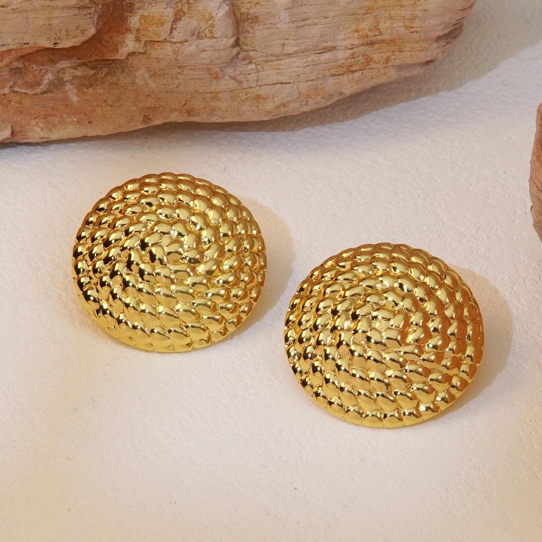 Golden Spark Earring