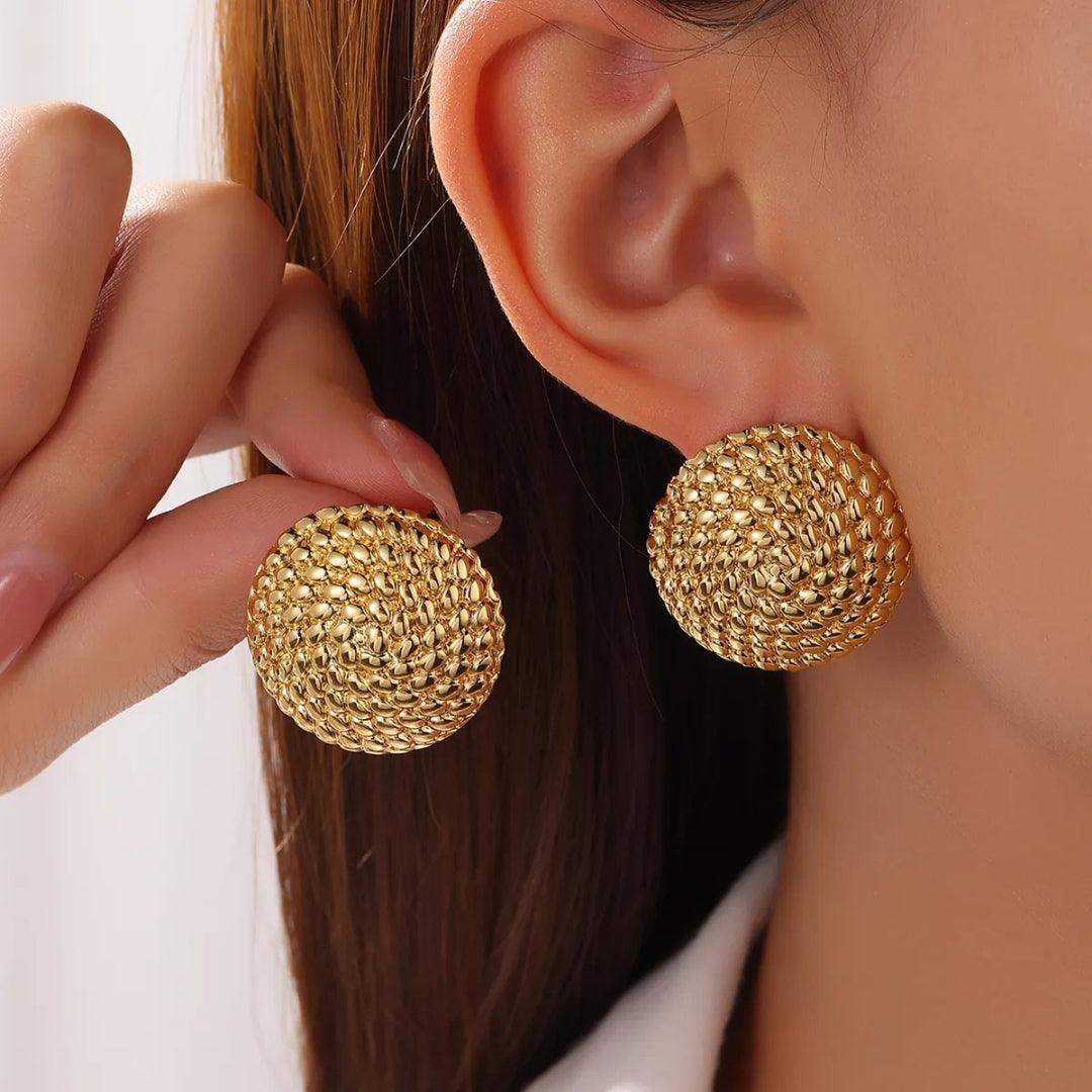 Golden Spark Earring