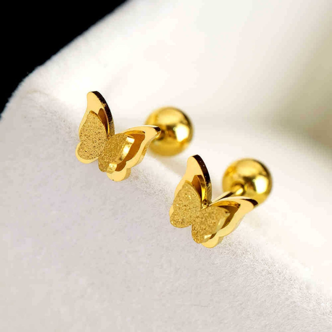 Lepidoptera Luster Studs Earring