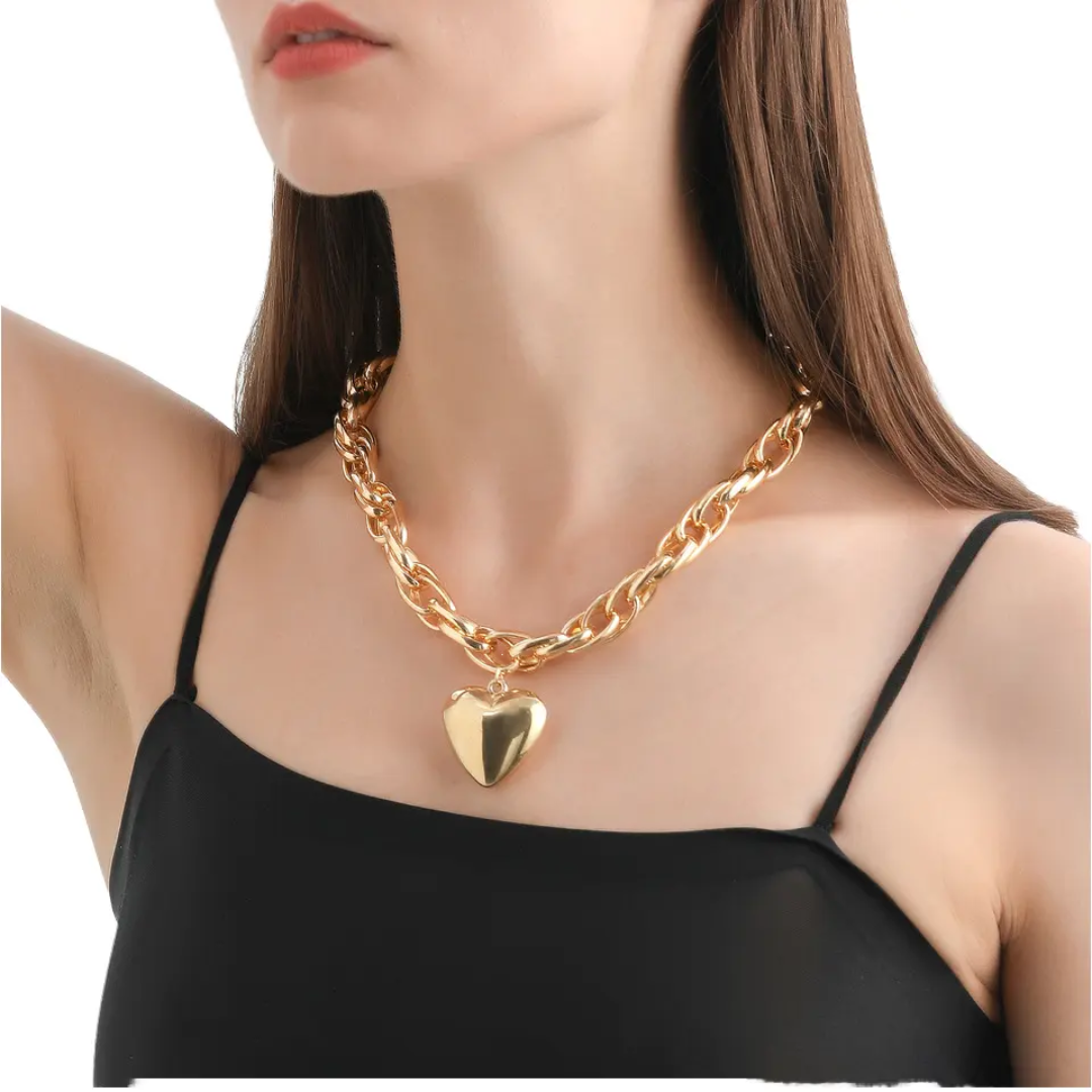 Modern Croissant Necklace