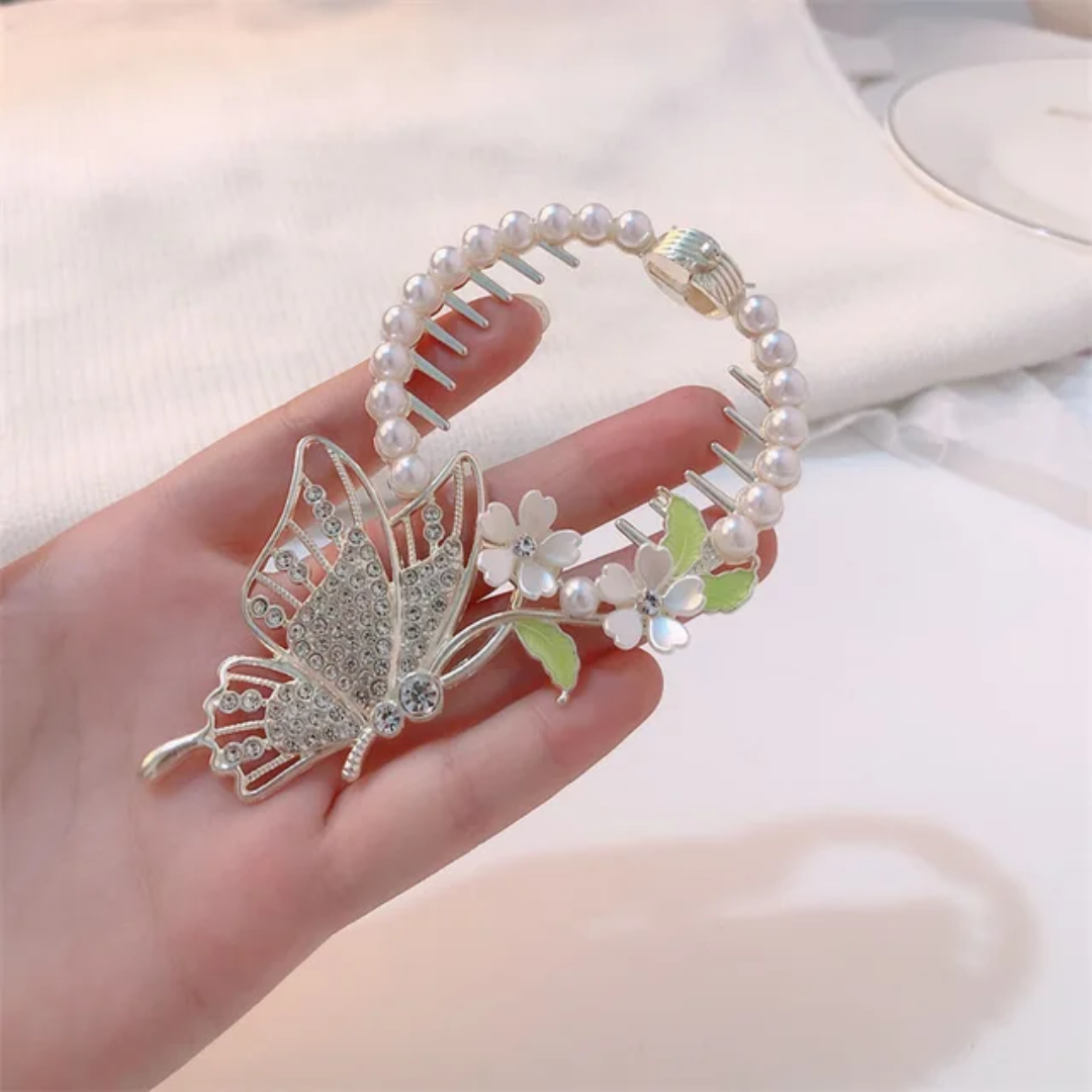 Butterfly Bloom Hair Clip