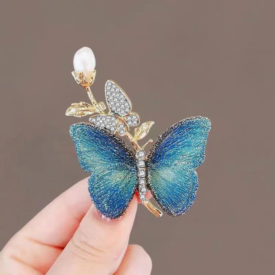 Social Butterfly Hair Clip
