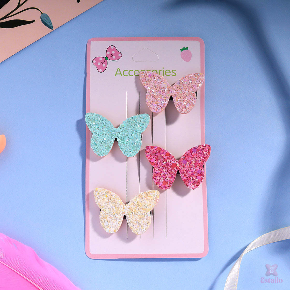 Glitterfly Baby Clips