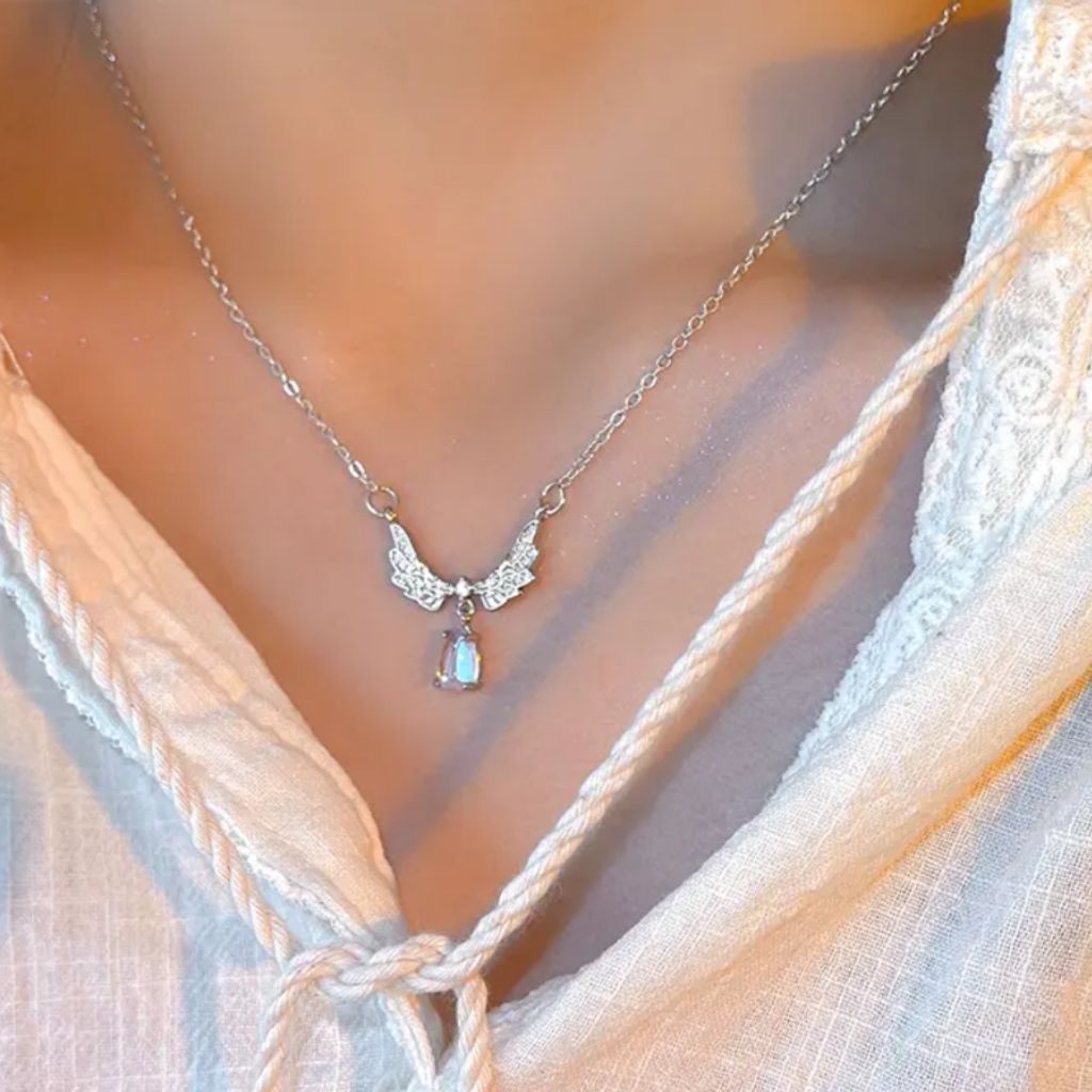 Angel's Ethereal Wings Necklace