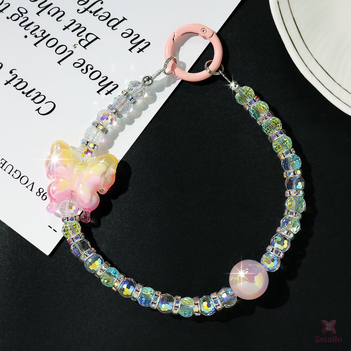 Balletcore Bling Phone Charm