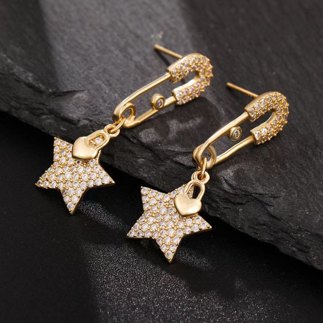 Pinpoint Starlet Earrings