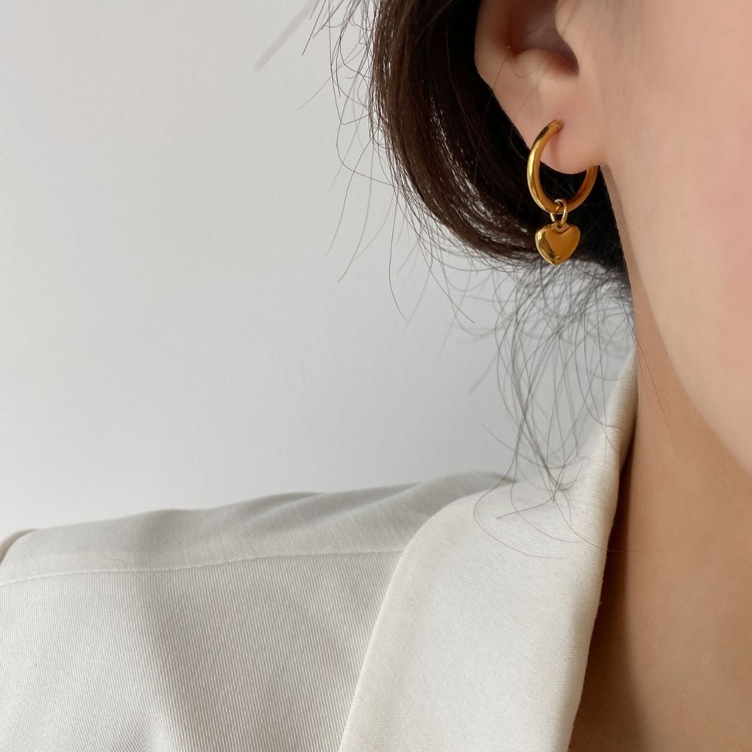 Gilded Muse Hoops Earrings