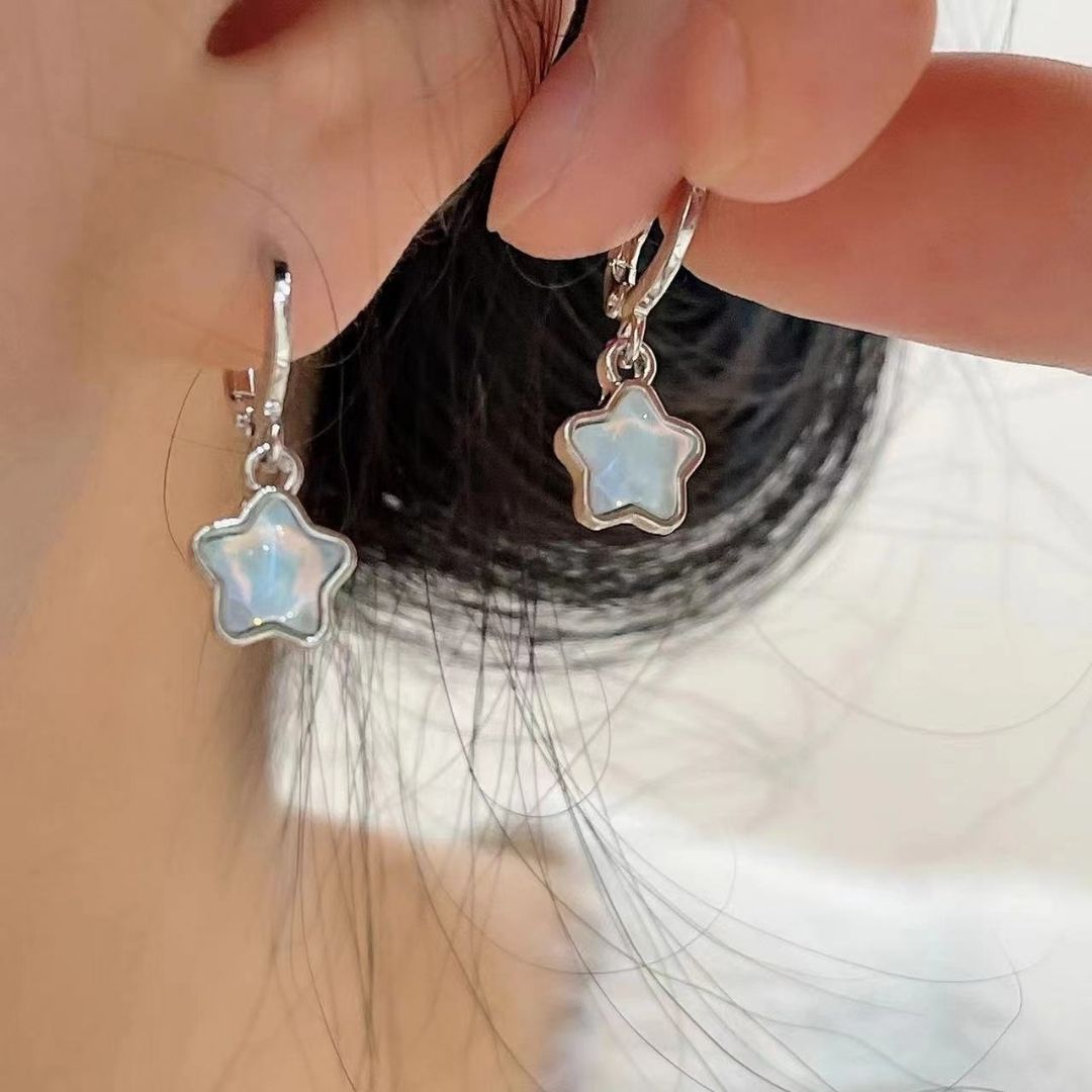 Blue Nova Drops Earrings