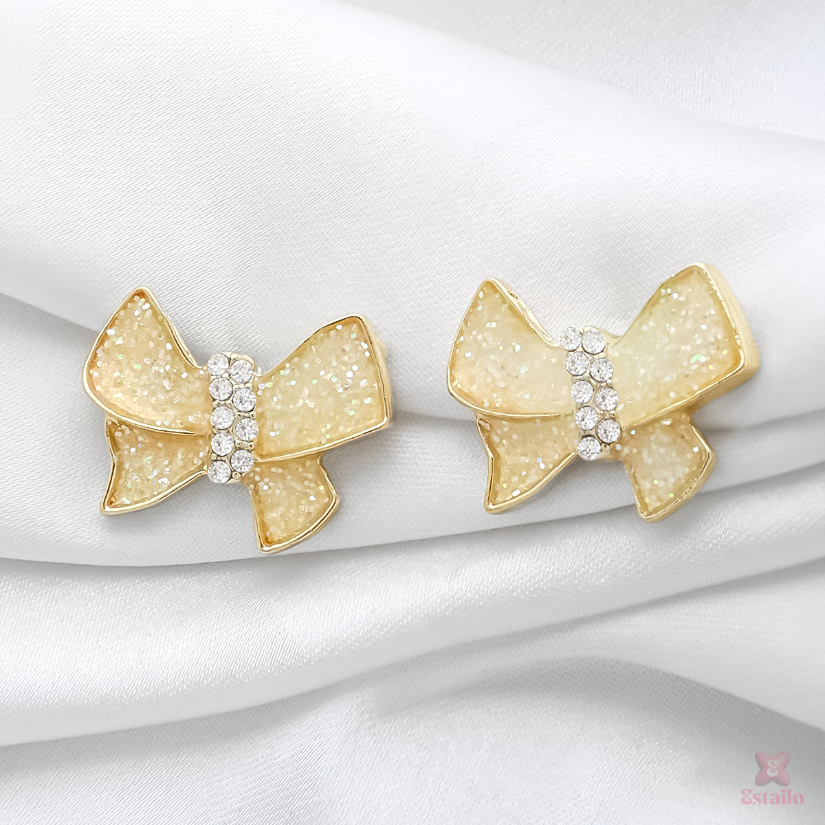 Dazzling Bowknot StudsEarrings