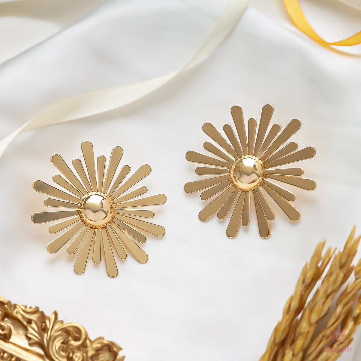 Sunflower Stud Earrings
