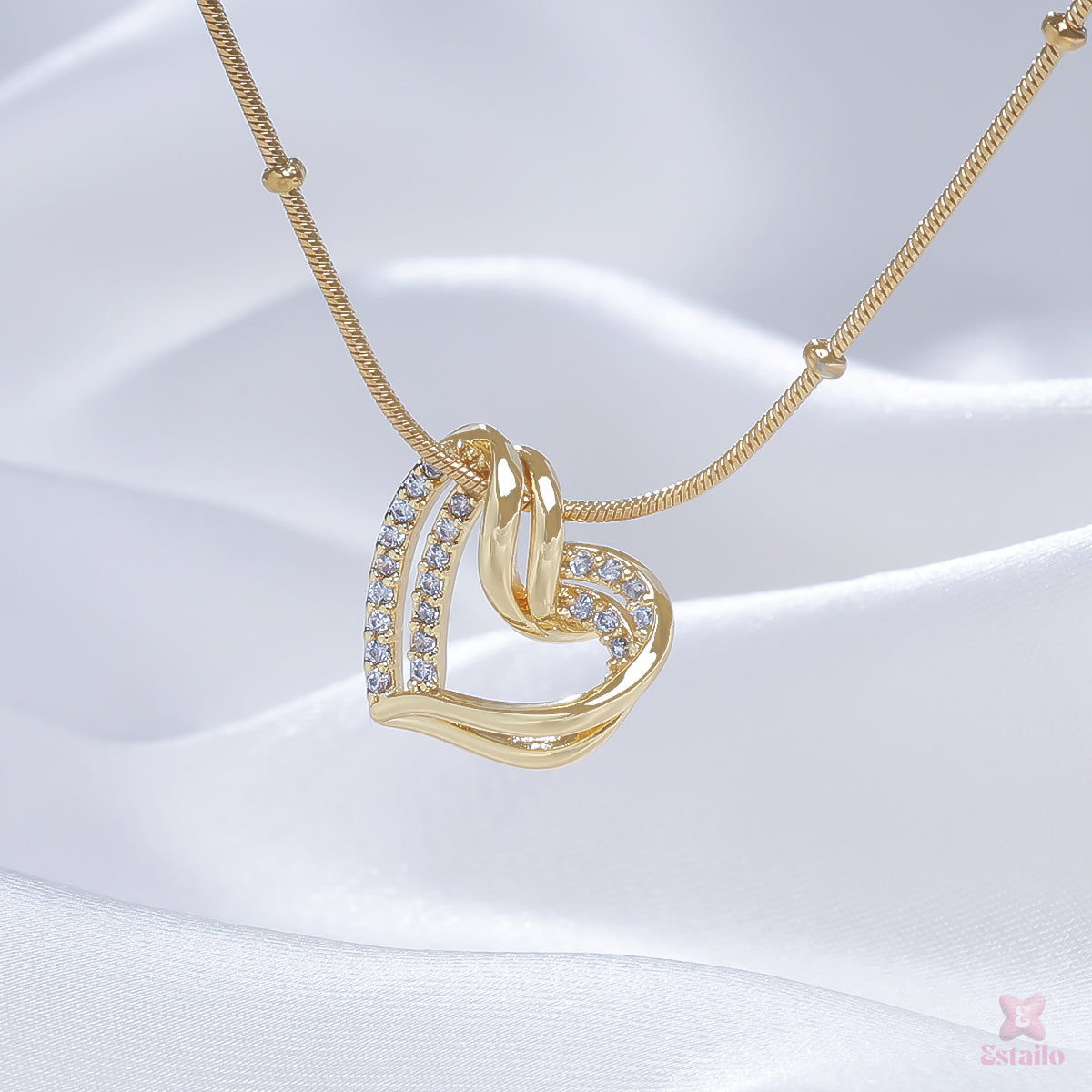 Infinite Love Heart Necklace