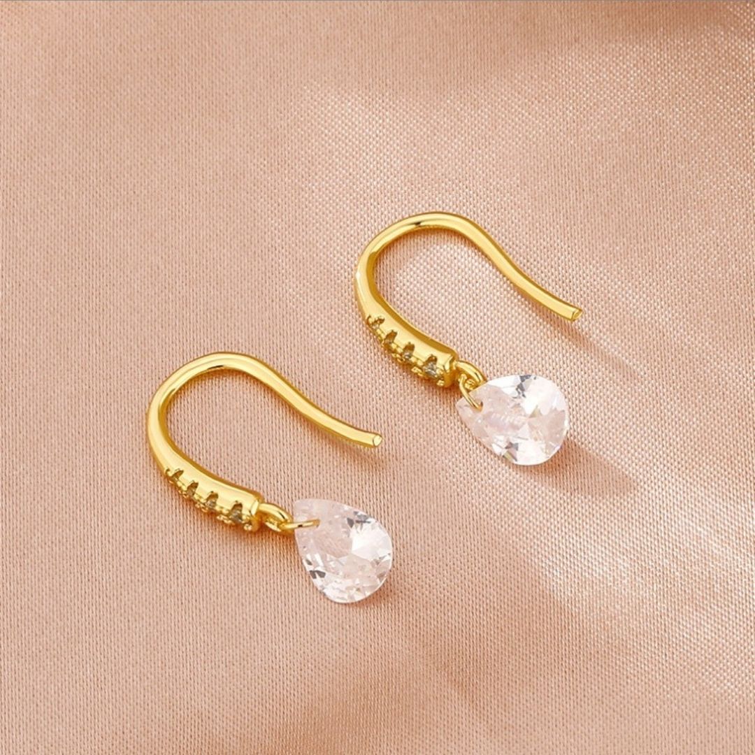 Golden Pears Earrings