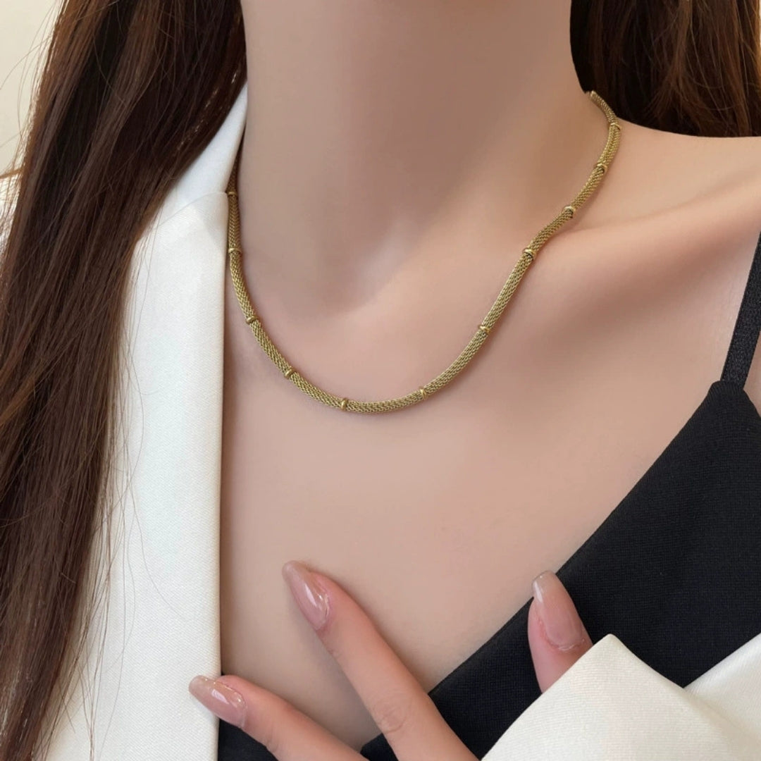 Minimal Muse Gold Chain Necklace