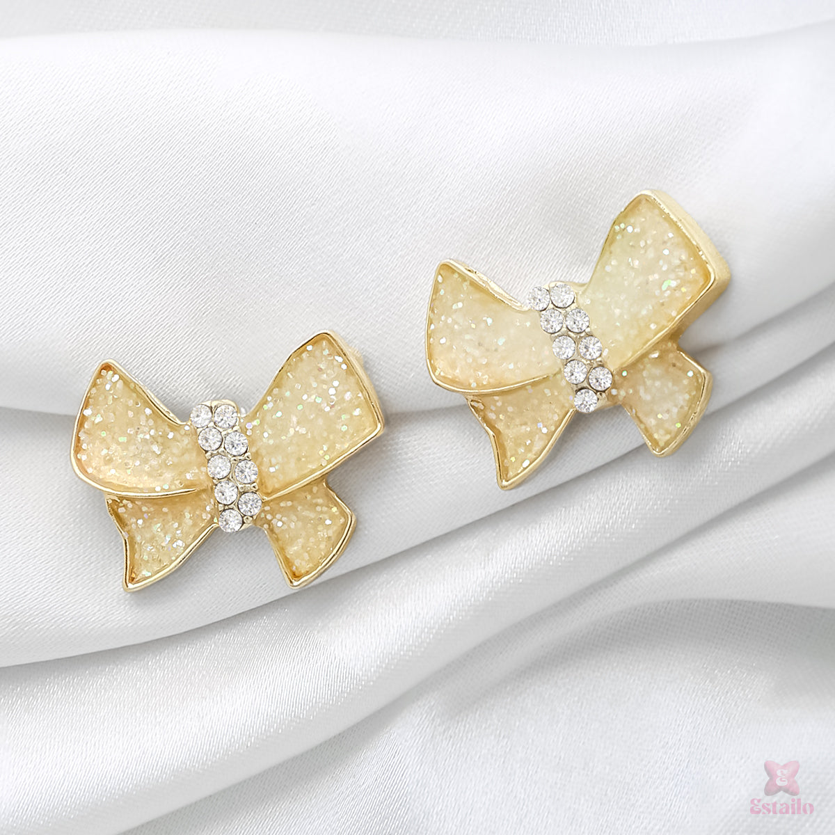 Dazzling Bowknot StudsEarrings