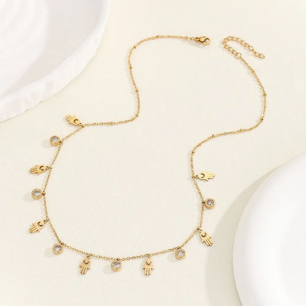 Hamsa Talisman Necklace