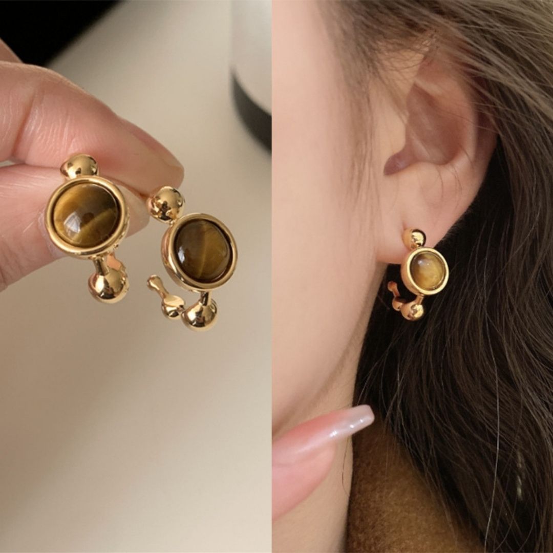 Desert Sun Hoops Earrings