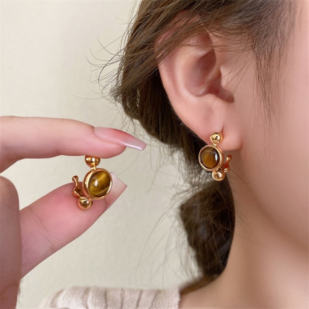 Desert Sun Hoops Earrings