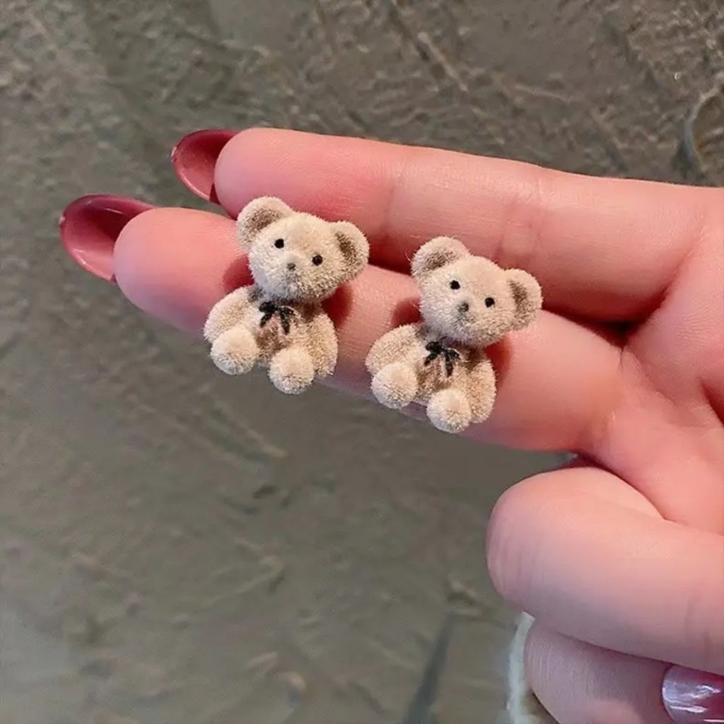 Teddy Stud Earrings