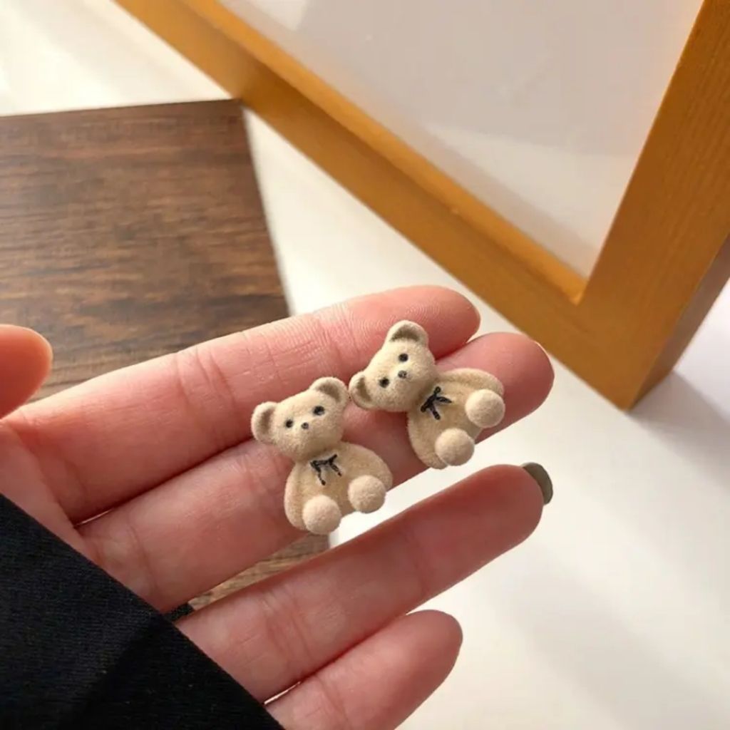 Teddy Stud Earrings