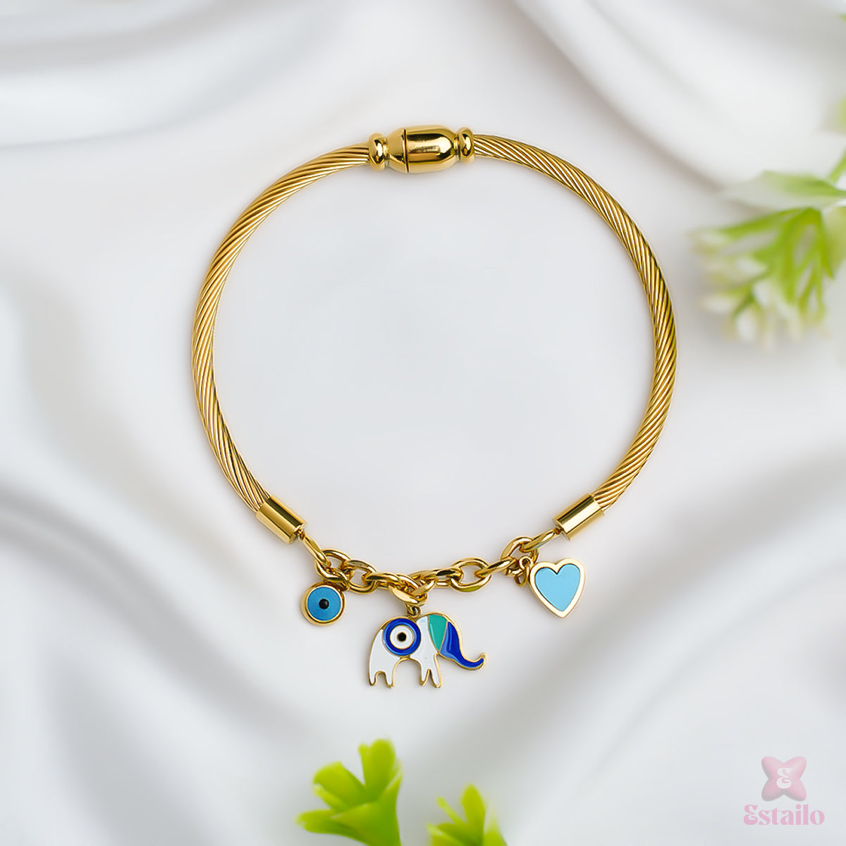 Golden Empress Statement Bracelet