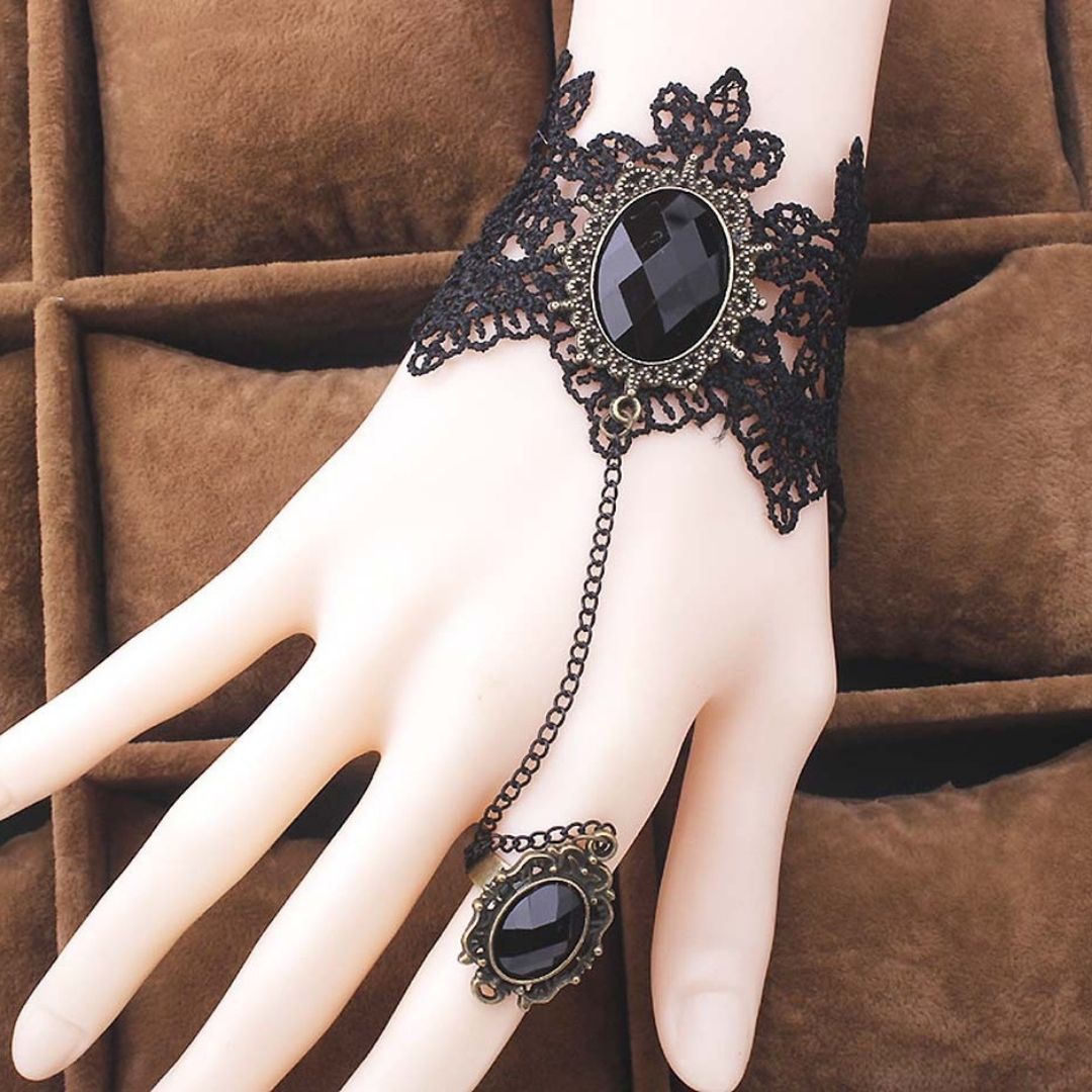 Gothic Victorian Onyx Bracelet