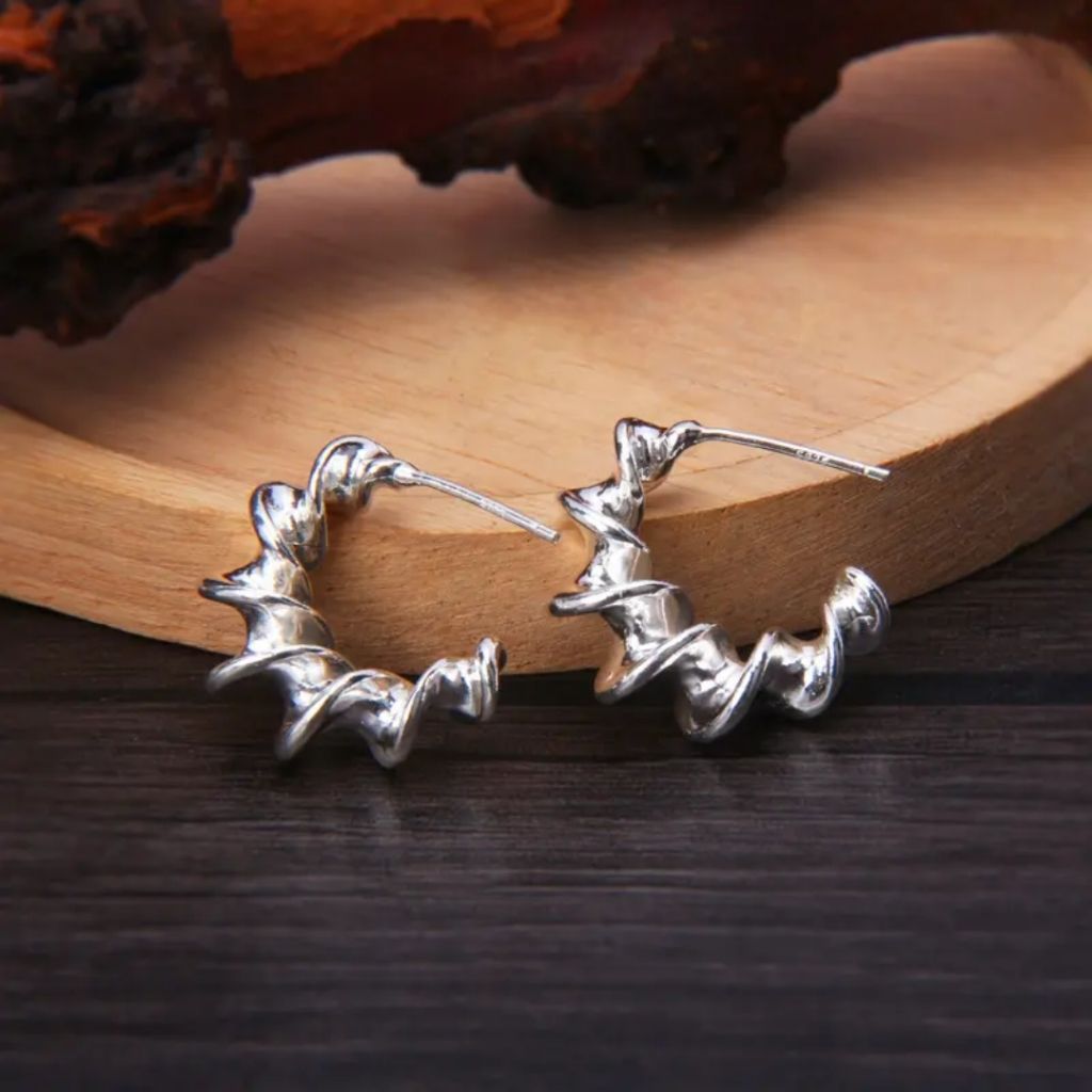 Enchanted Coil Charms Earrings
