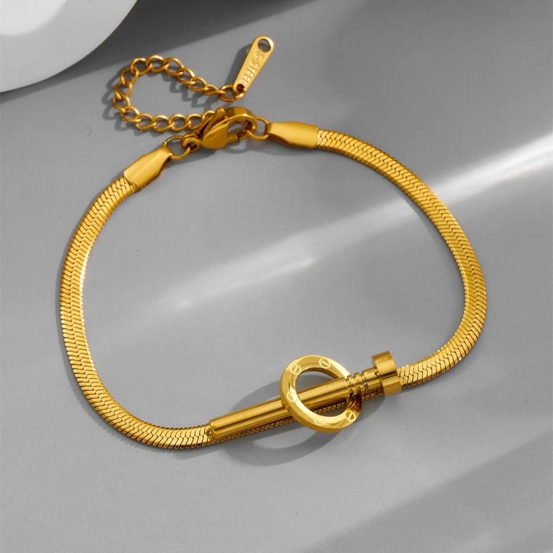 Gleam Coil Bracelet